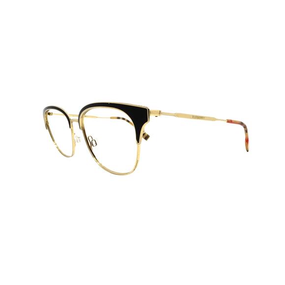 Burberry B 1334 1109 52-17-140mm Eyeglasses FRAMES ONLY - GOOD CONDITION - Picture 1 of 10